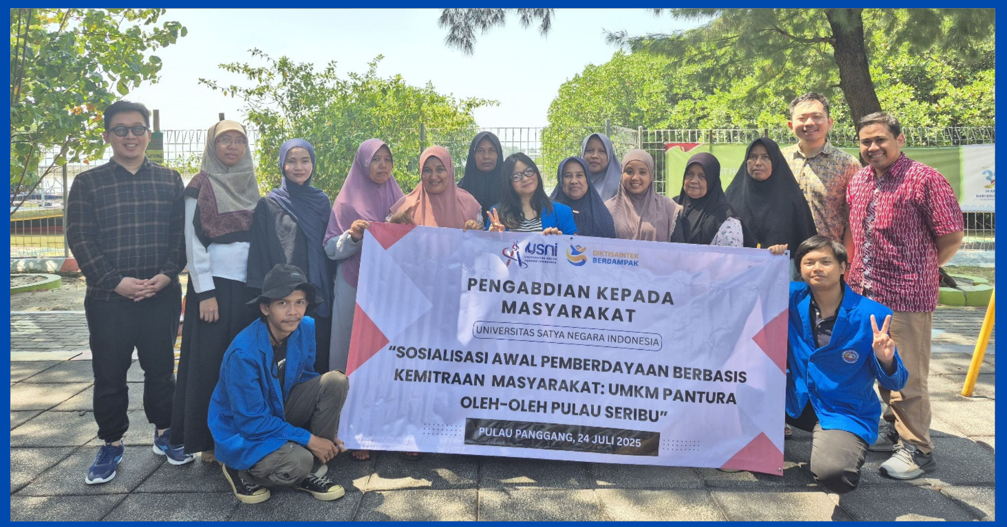 USNI Gelar Sosialisasi Awal Abdimas, Dorong UMKM Pulau Panggang Naik Kelas